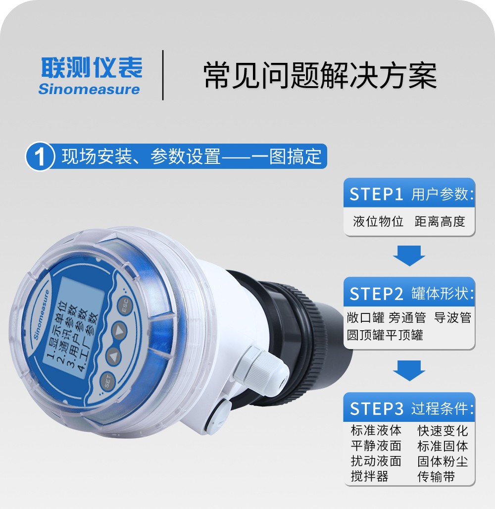 一體式超聲波液位計